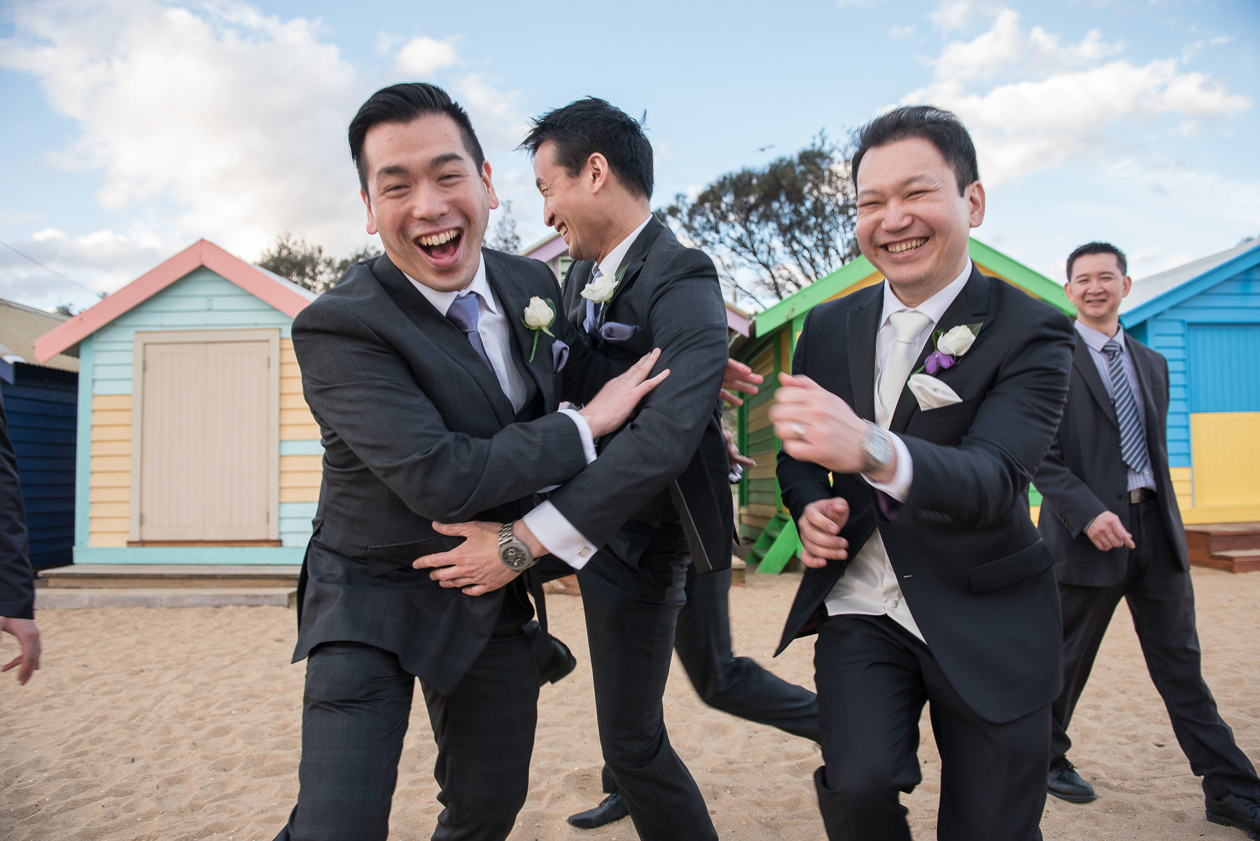 Wedding at Grand on Princess boys