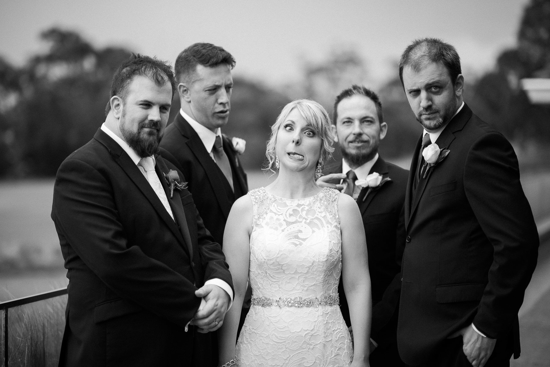 Wedding fun at Woodslands Golf Club