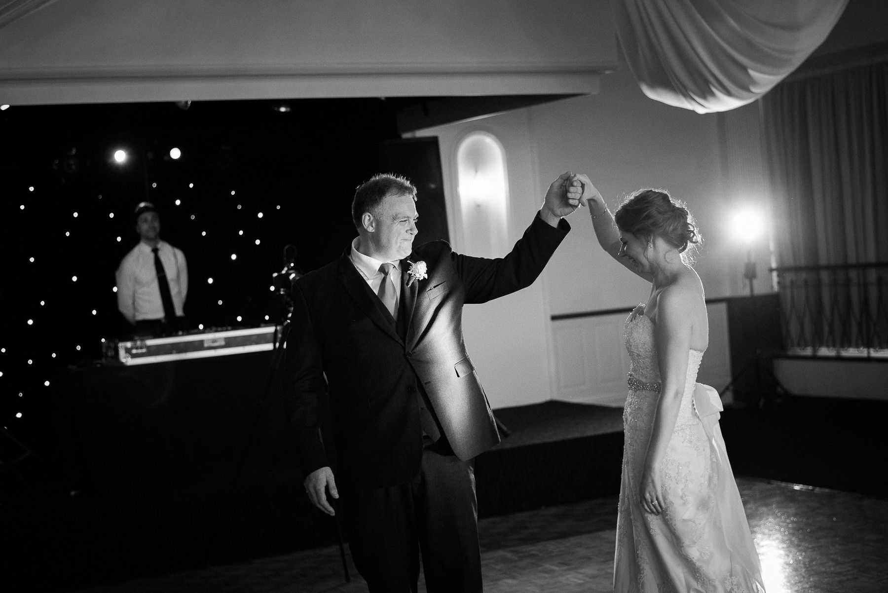 Wedding dance at Linley Estate