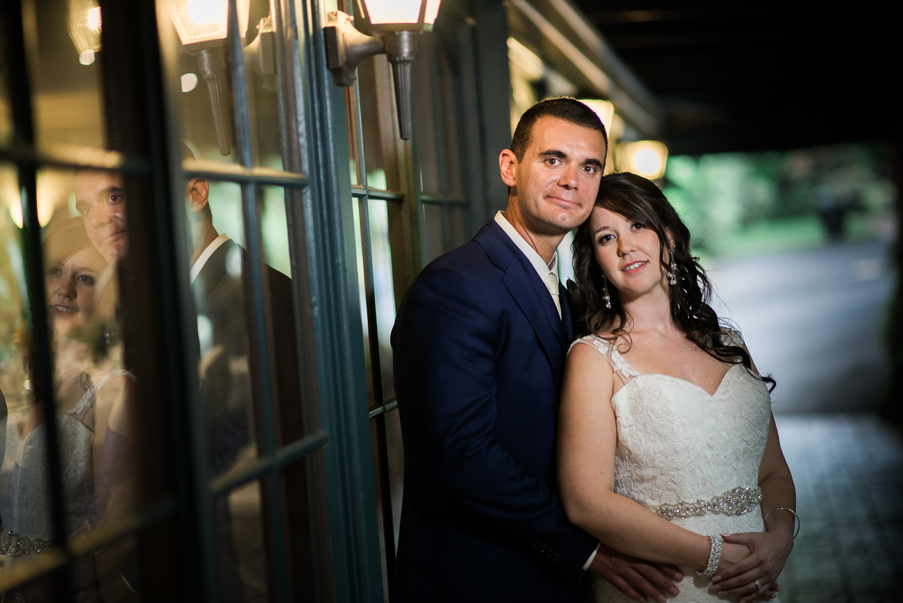 Wedding at Nathania Springs lights