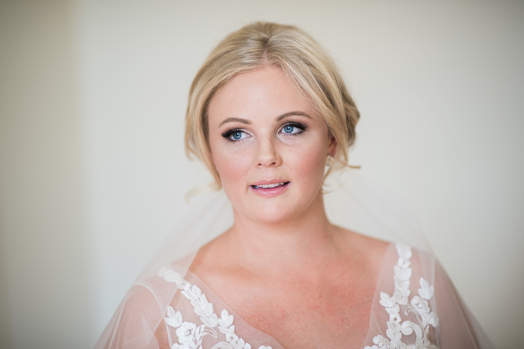 Wedding day at Morning Star Estate bride