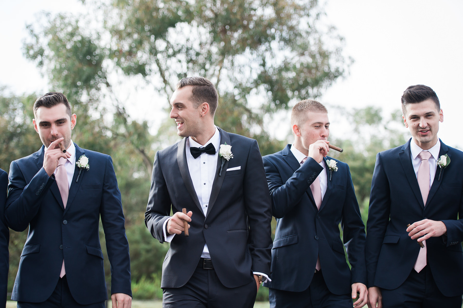 Wedding at San Remo Ballroom boys