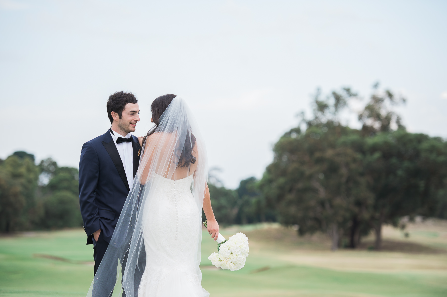Wedding at Huntingdale Golf Club romance