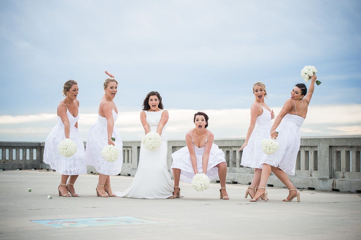 Elwood beach Sails wedding funny