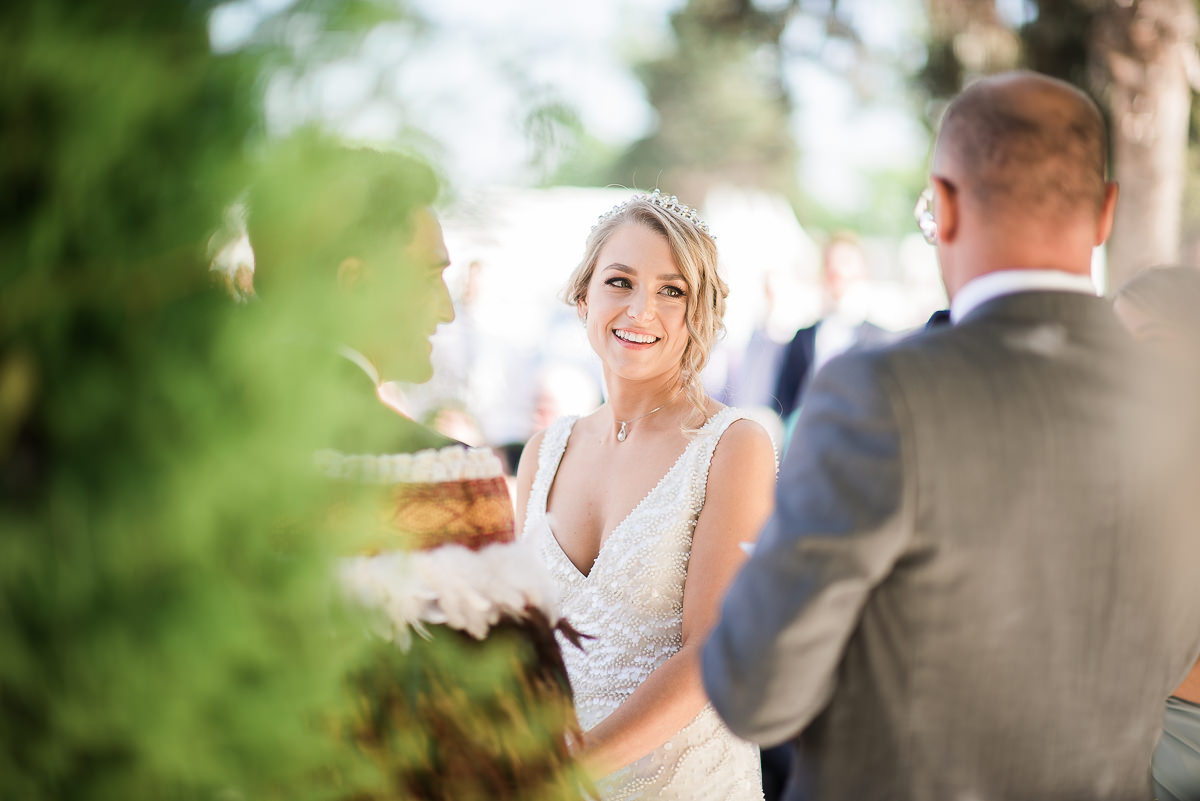wedding ceremony at carousel albert park