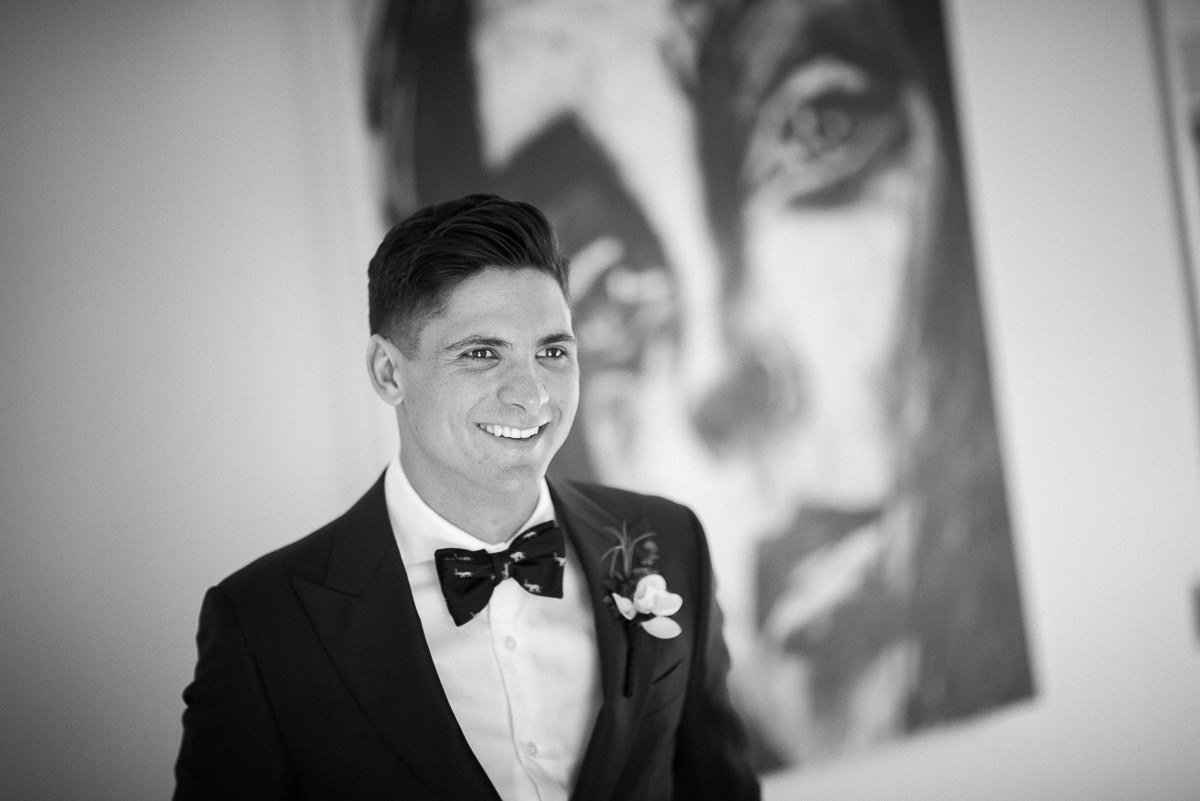Wedding at Carousel Cafe Events groom