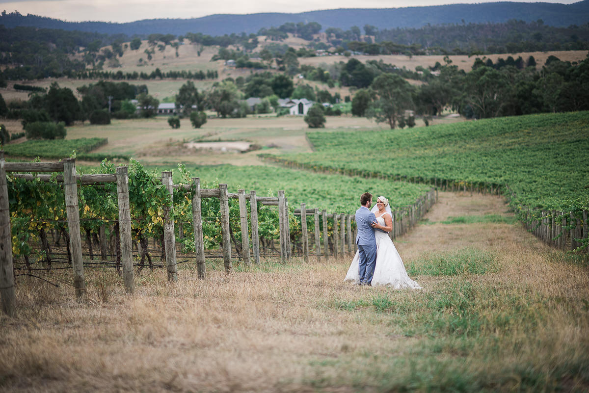 Wedding at Immerse Yarra Valley view
