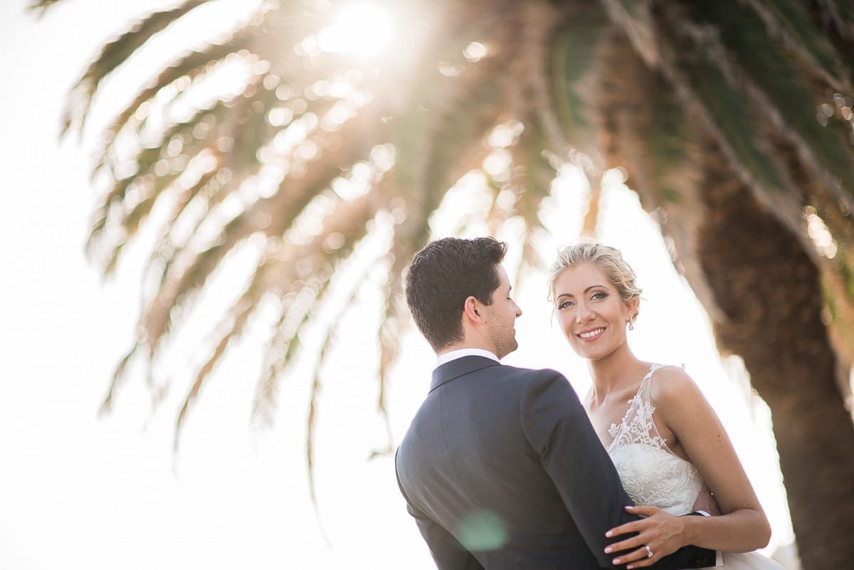 Wedding love Sails on the Bay
