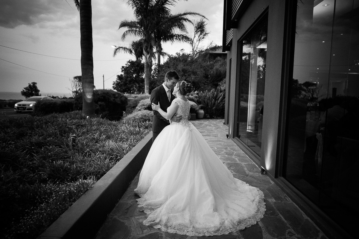 Wedding ceremony Brighton Savoy night