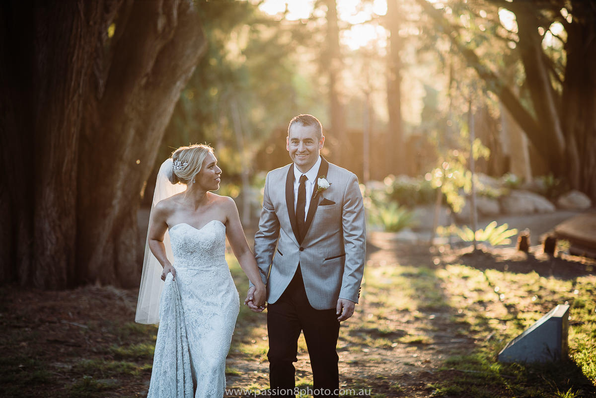 Yarra Valley Wedding sunset