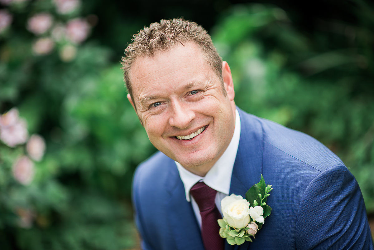 Max's Red Hill Estate Wedding groom