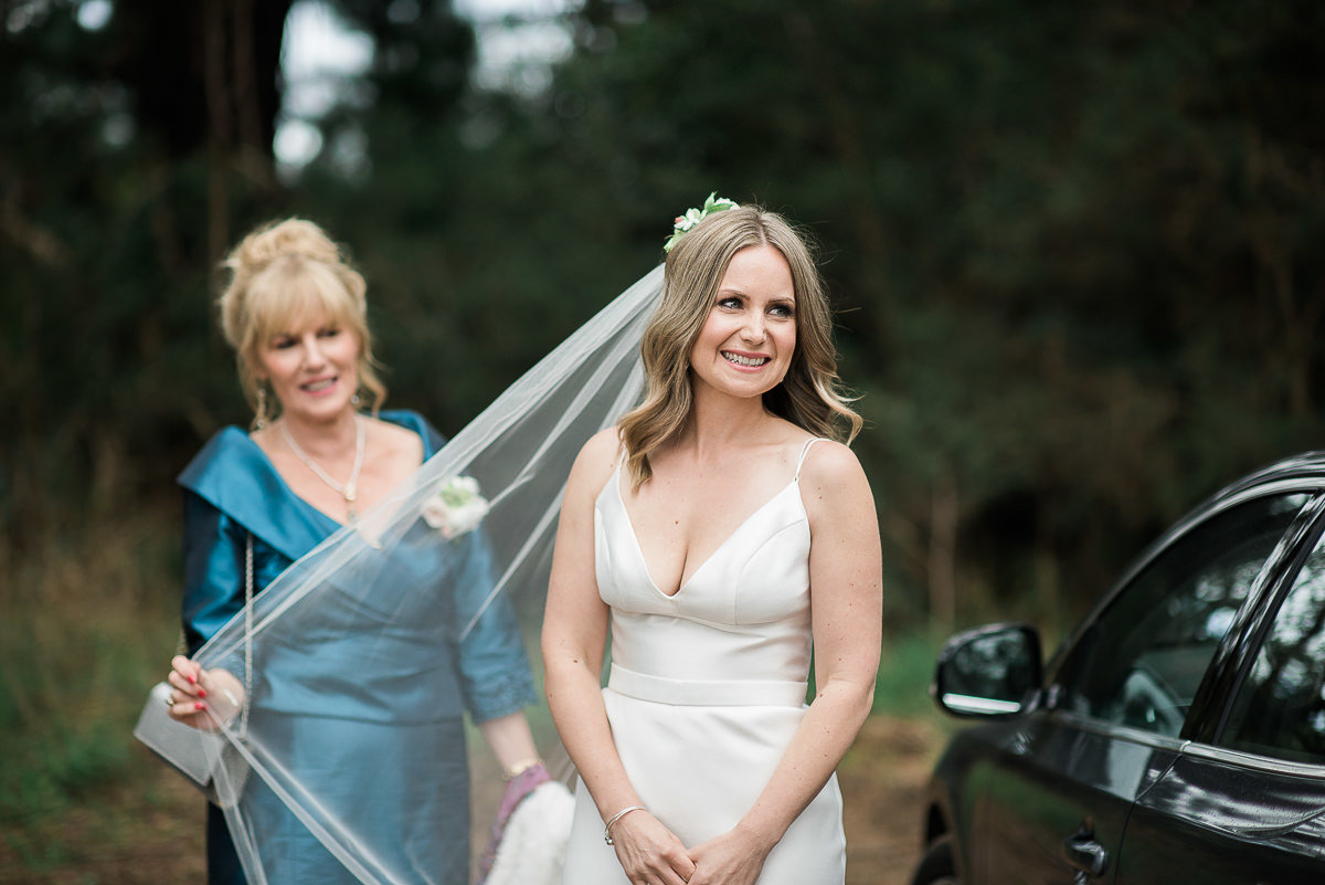 Max's Red Hill Estate Wedding bride