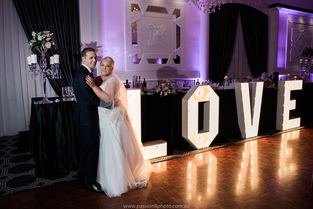 Wedding love at Vogue Ballroom