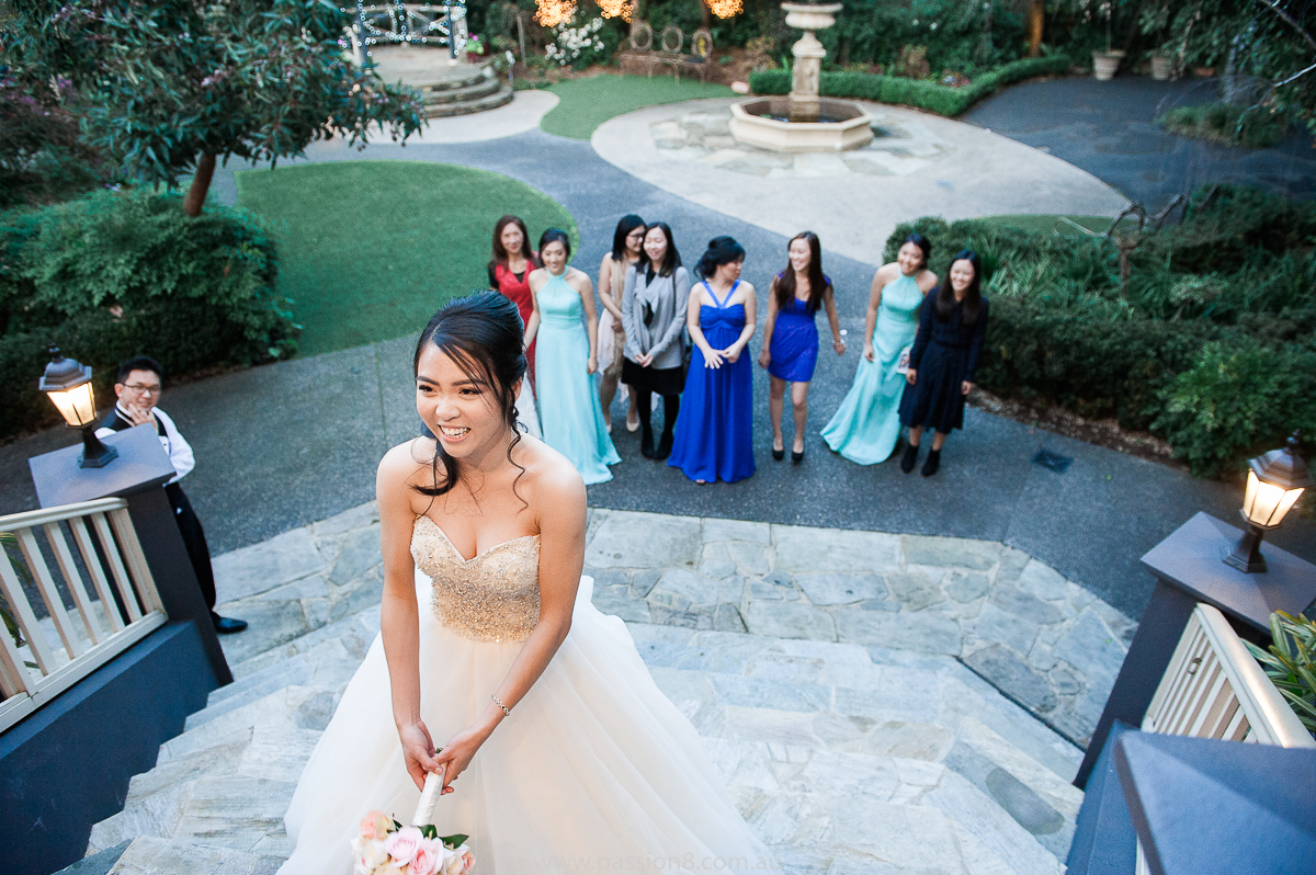 Wedding fun Elizabethan Lodge flower