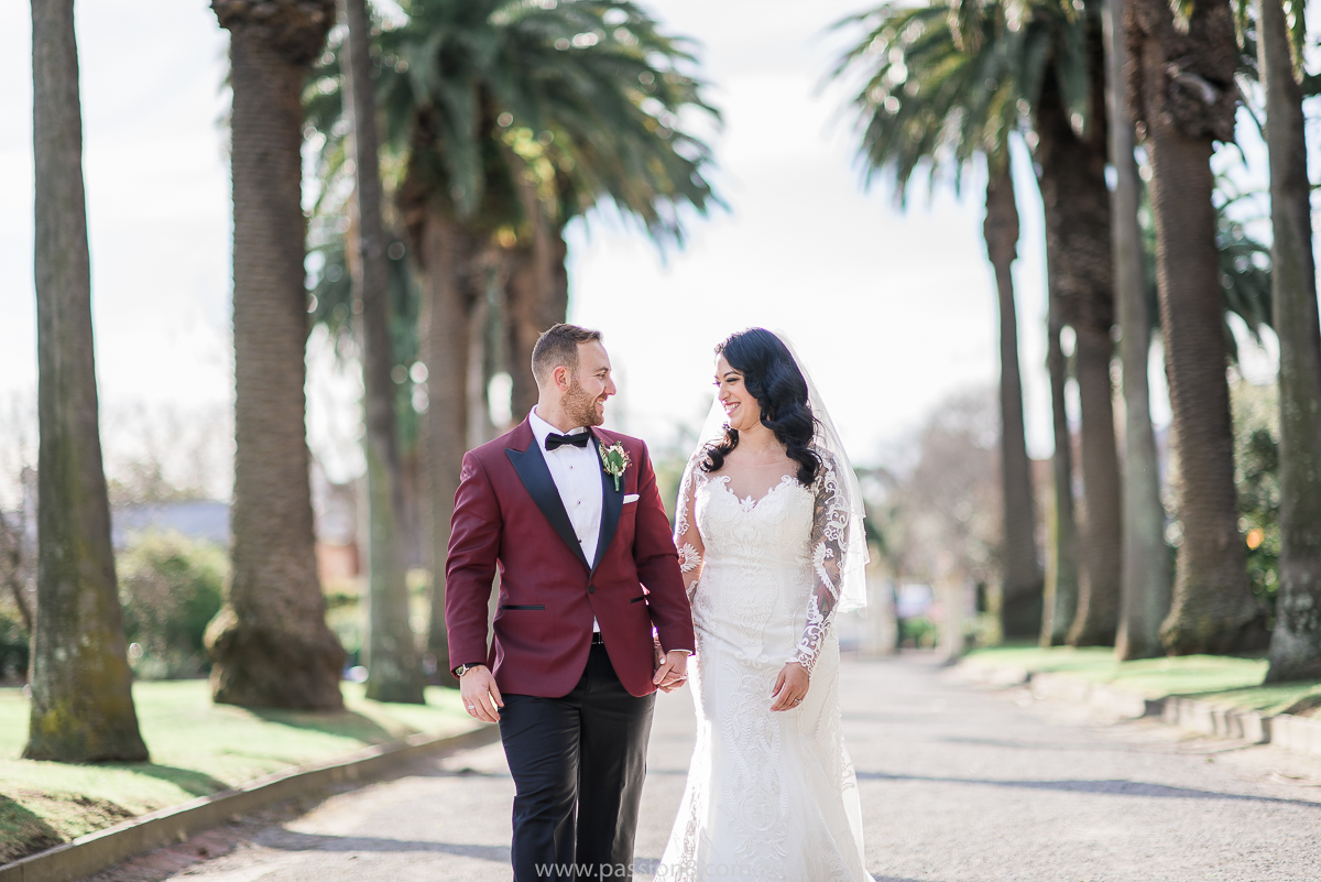 Quat Quatta wedding St. Kilda Botanical gardens