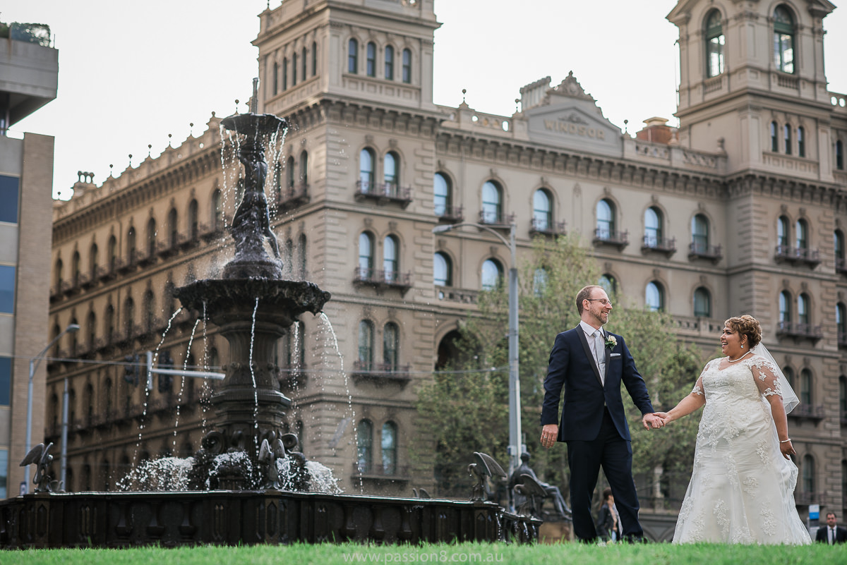 Wedding in Melbourne old world