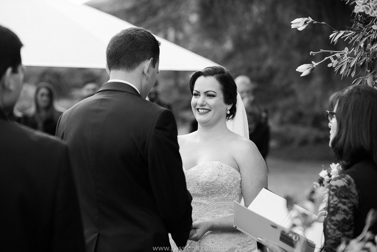 Wedding at Werribee Mansion bride