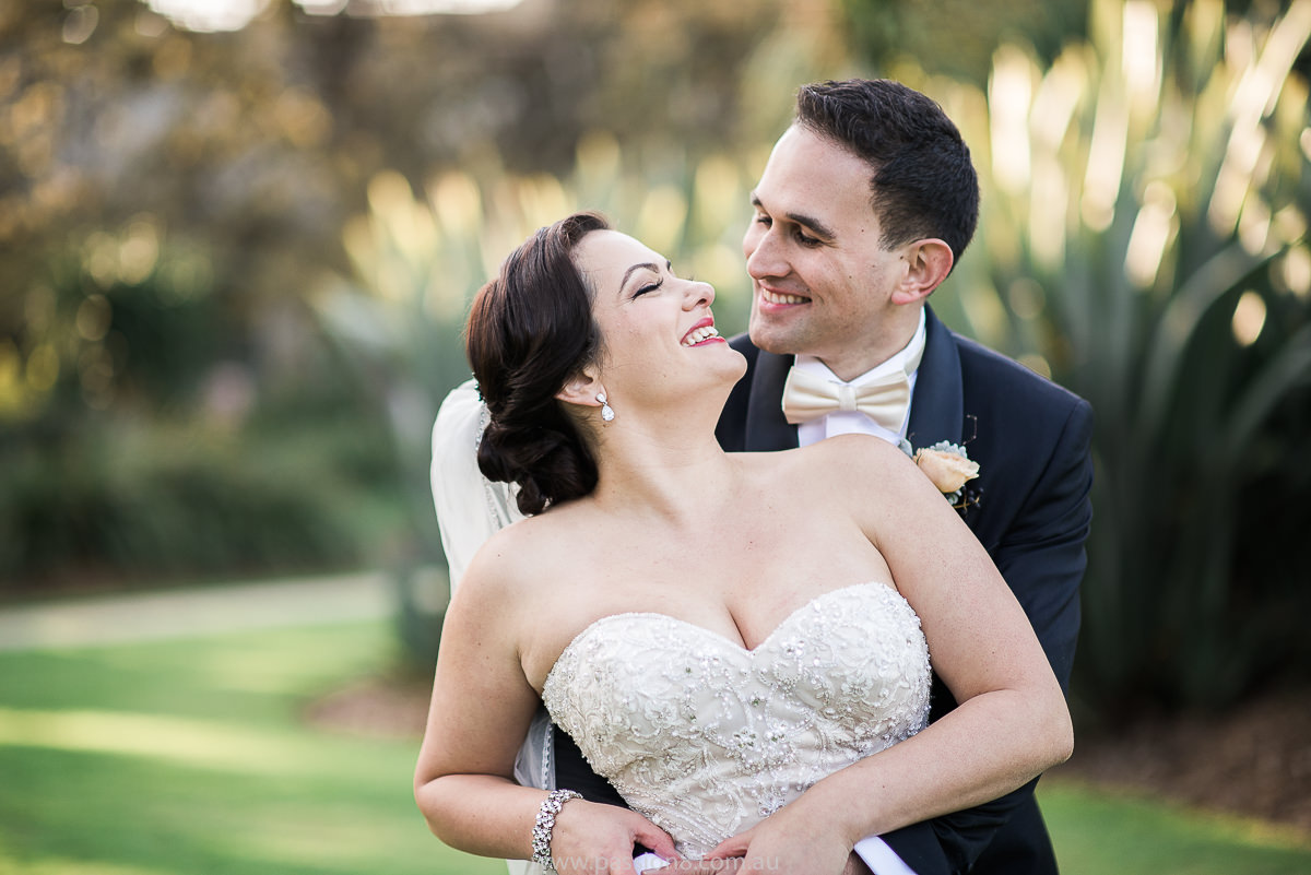 Wedding at Werribee Mansion love