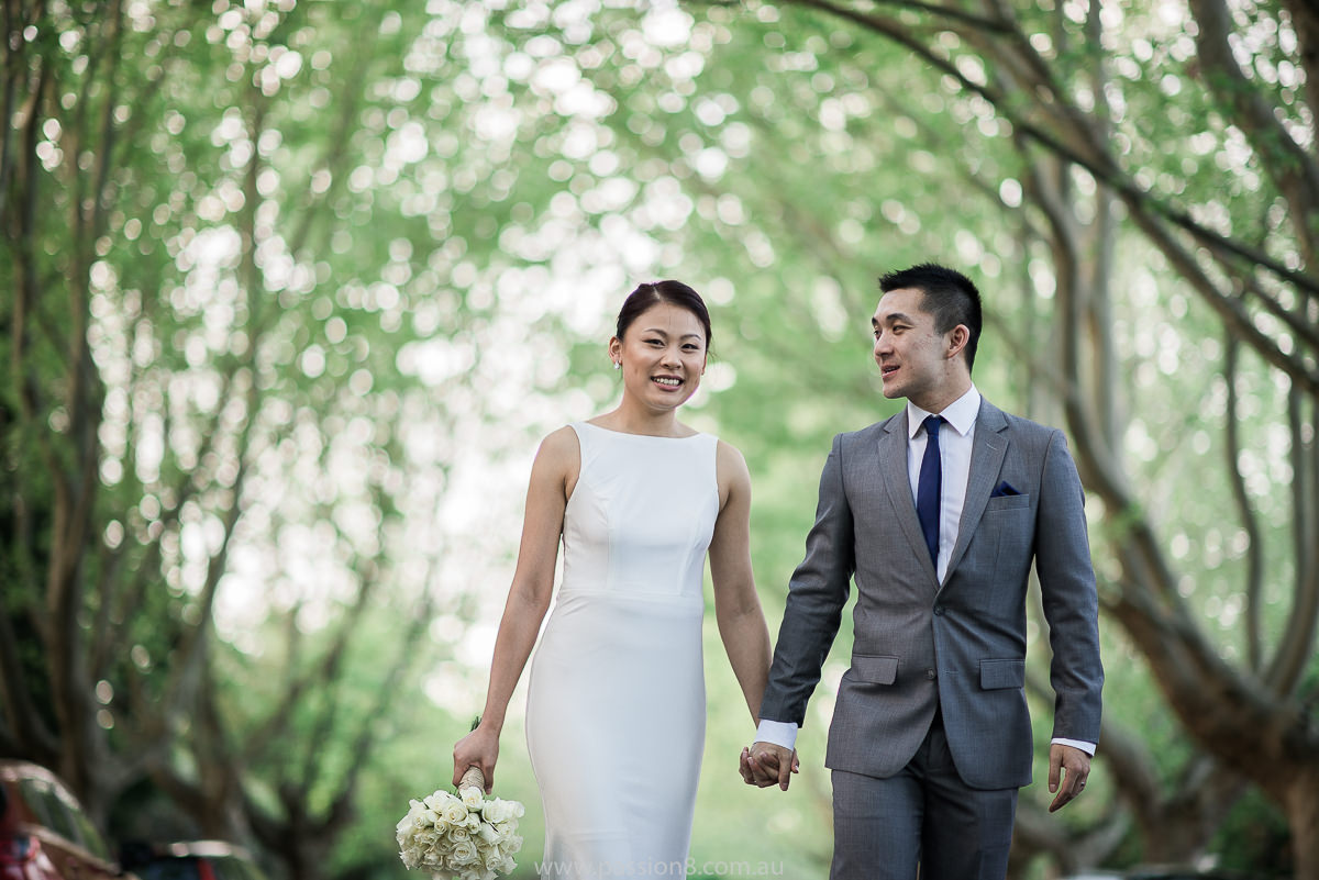 Wedding at The Gables Melbourne bride