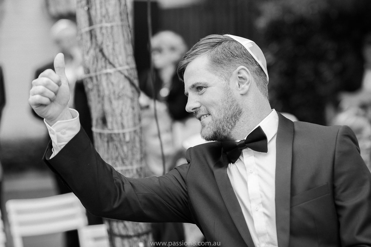 Wedding the International of Brighton groom