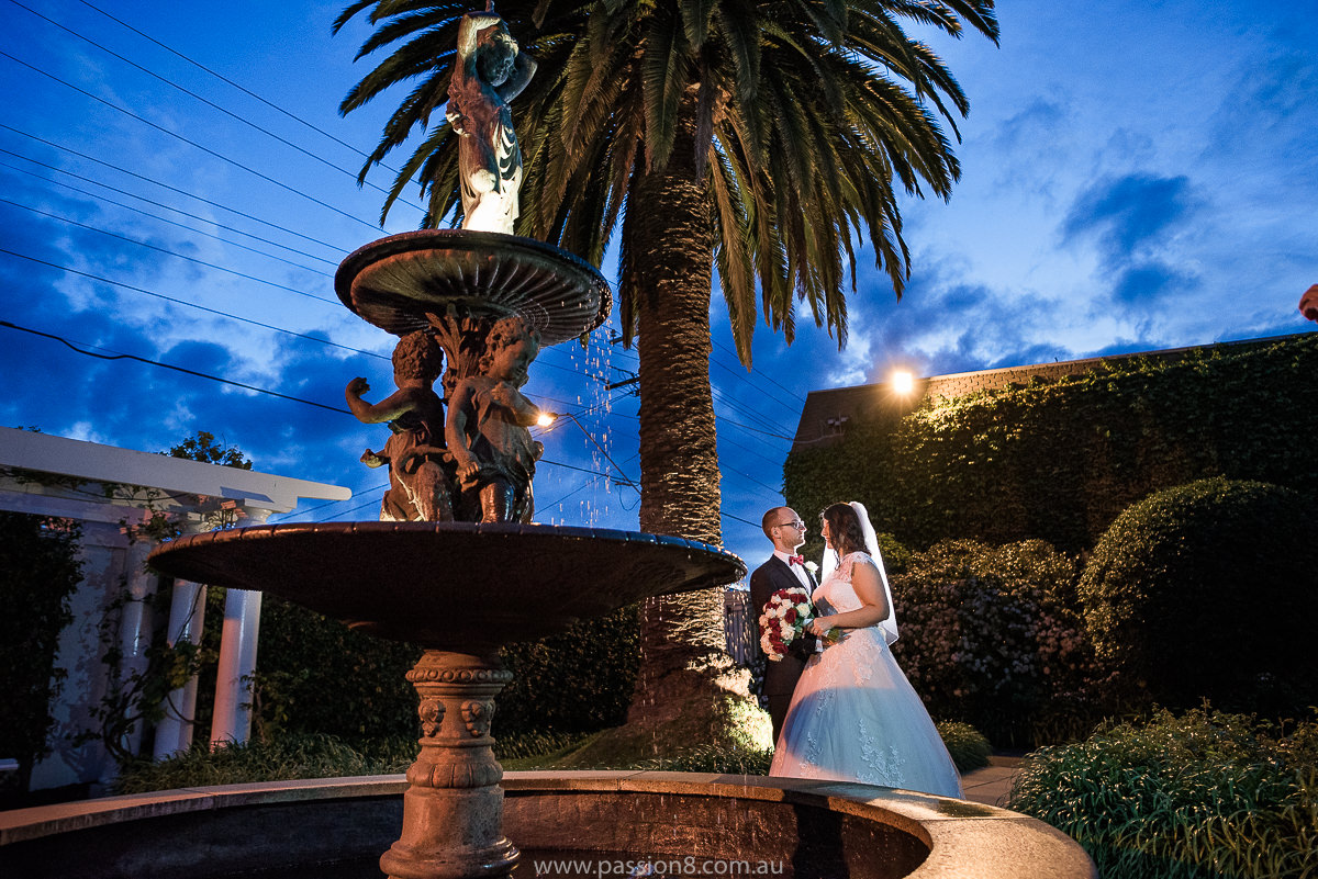 International of Brighton wedding night shot