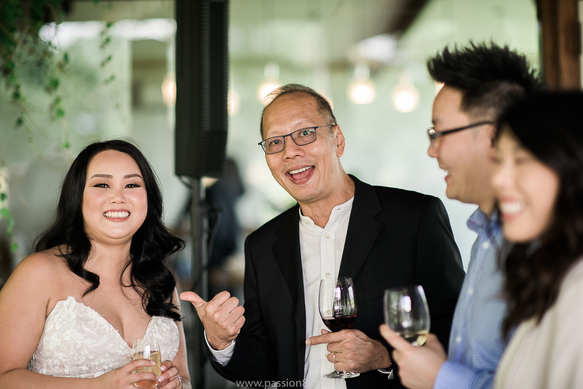 Wedding in Stones of the Yarra Valley Chapel fun