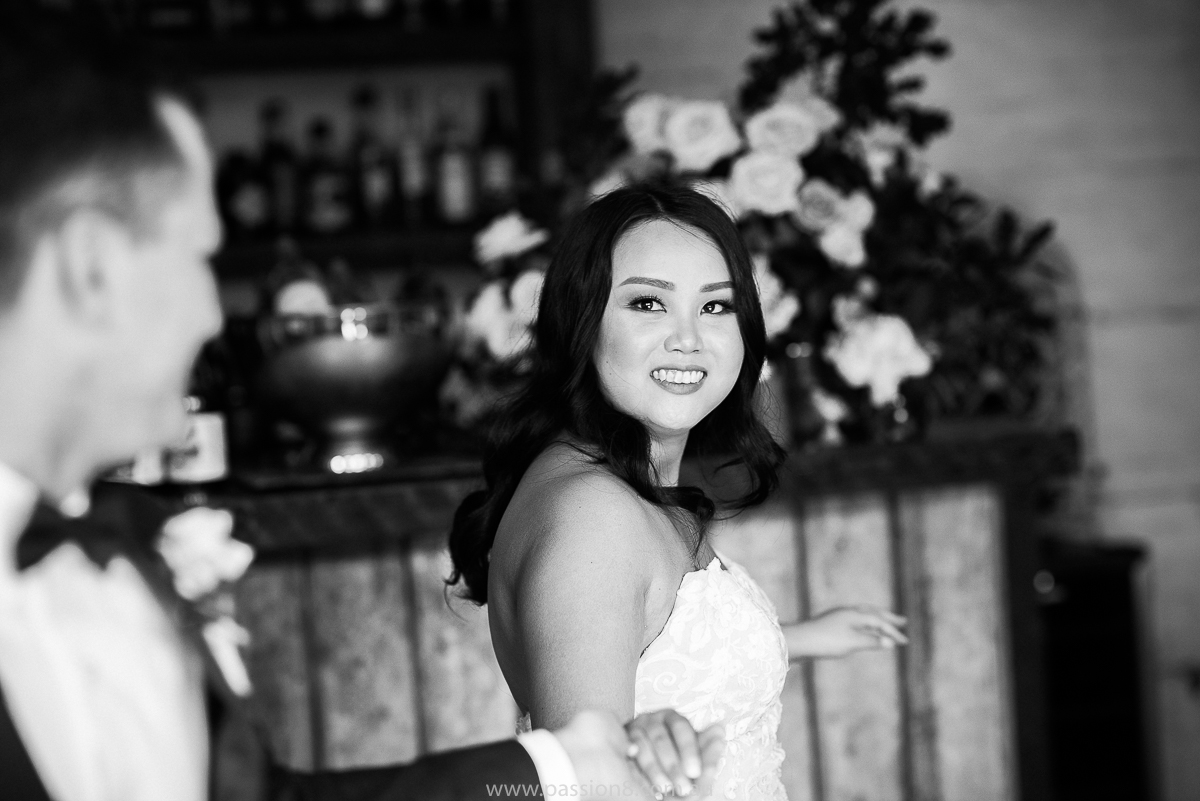 Wedding dance at Stones of the Yarra Valley