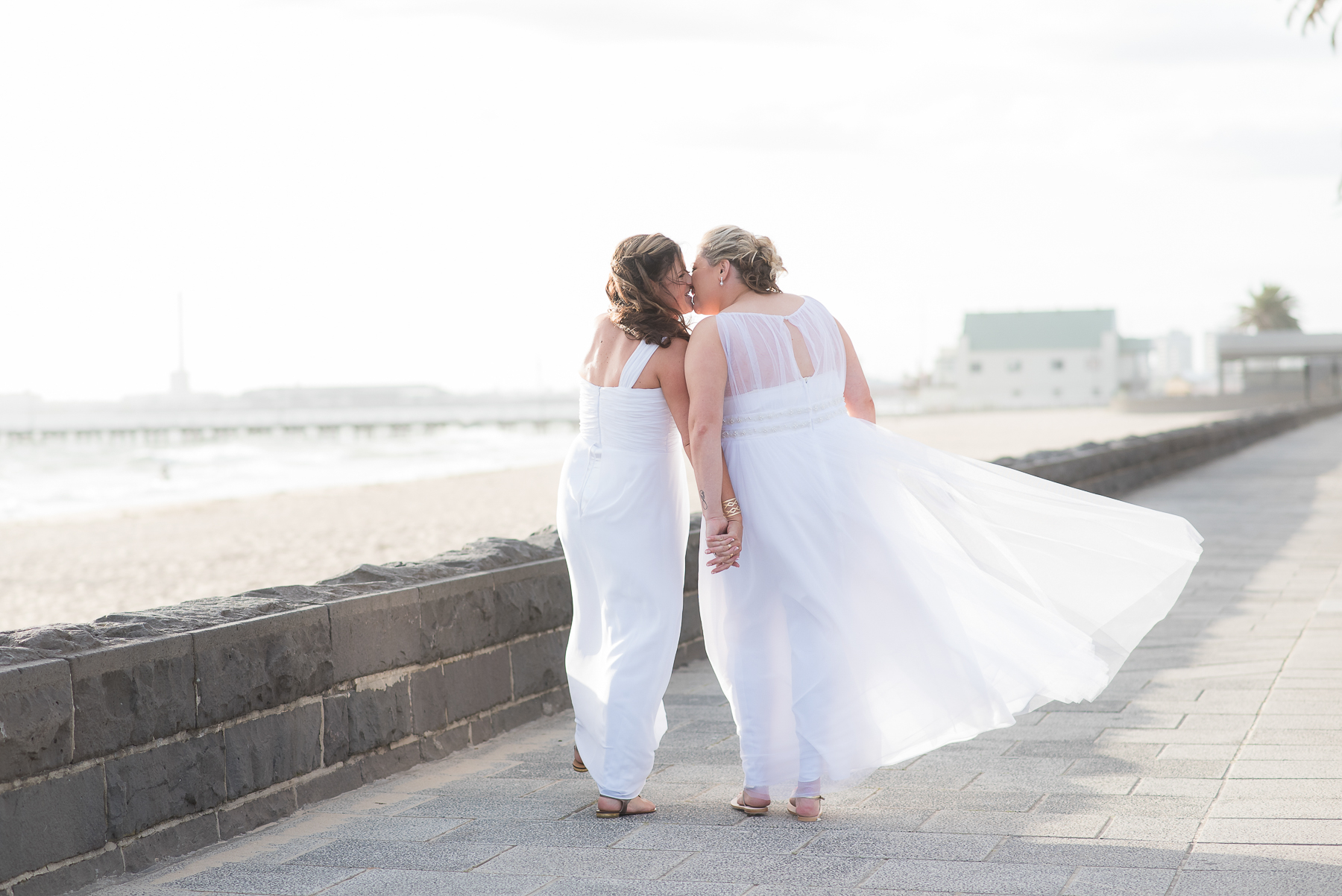 Same sex Wedding Sandbar Middle Park
