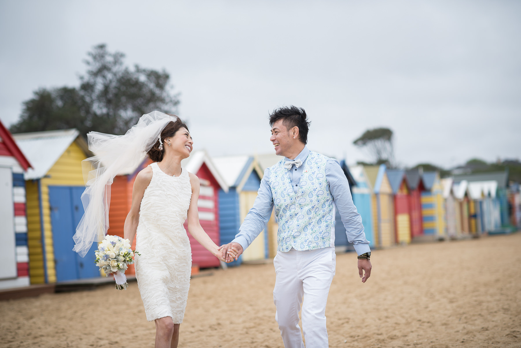 Wedding on Brighton Beach