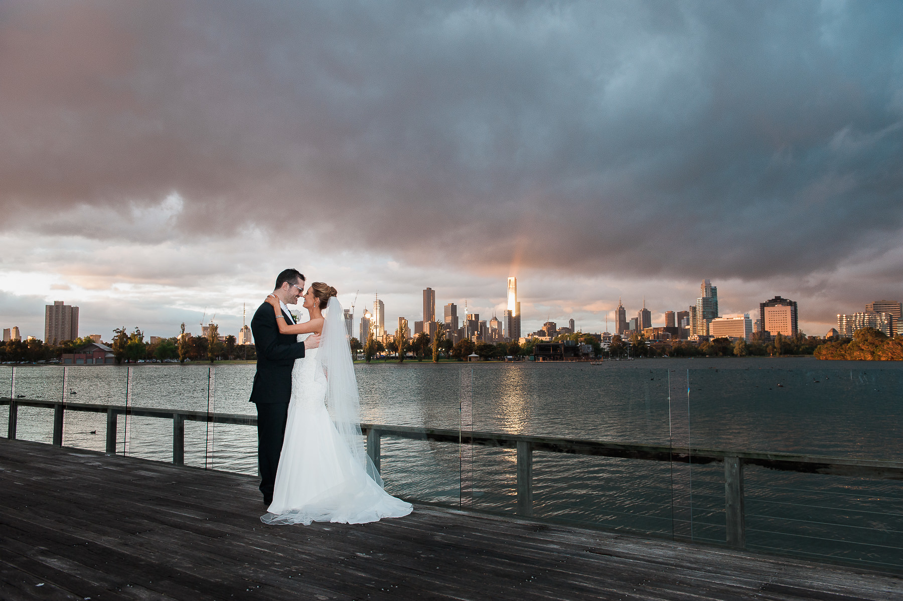 Wedding day at Carousel Albert Park