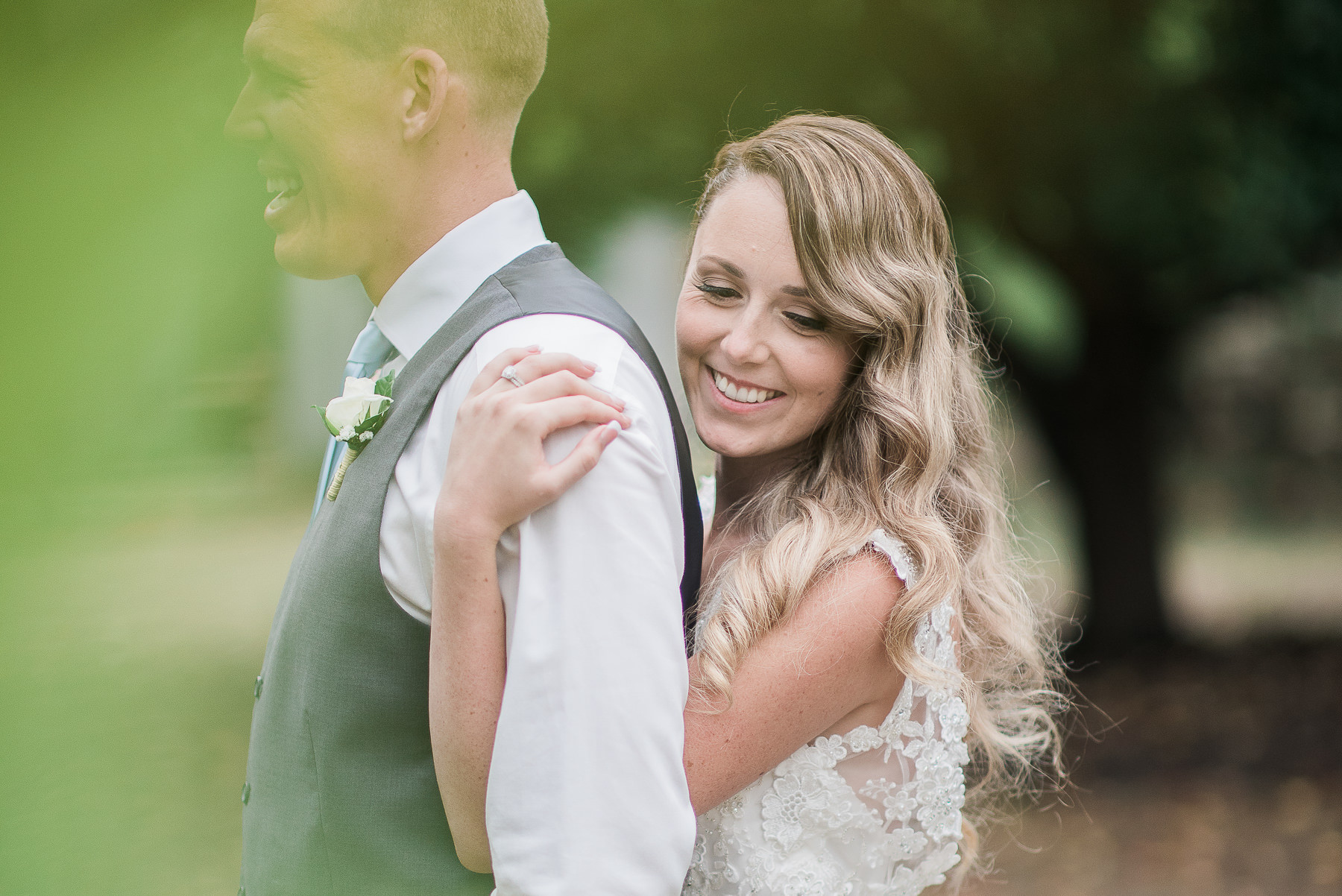 Wedding day at the Baxter Barn