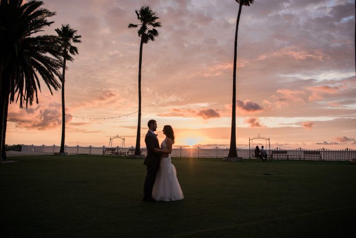 Wedding at RIVA sunset