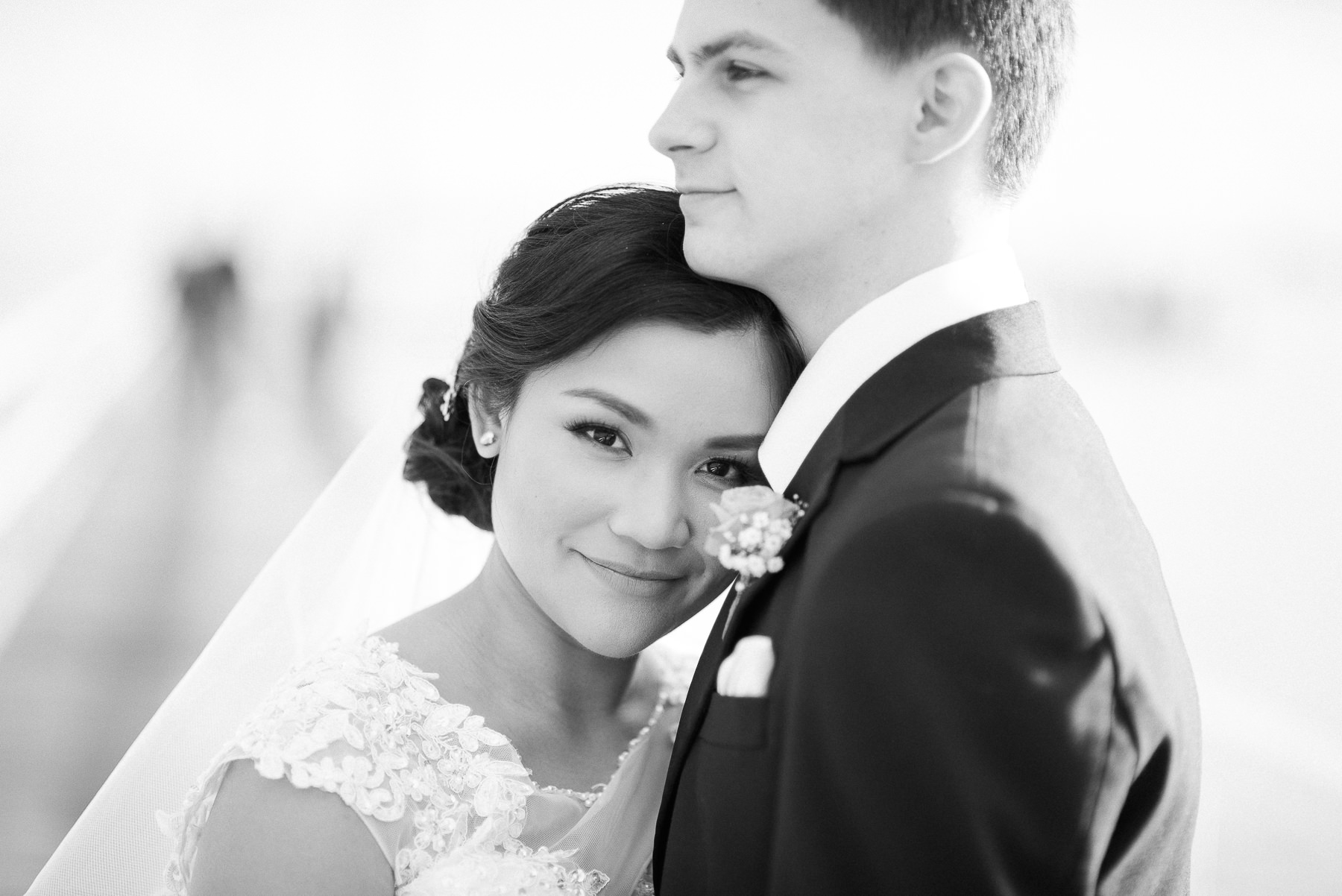 Wedding reception at Sails on the Bay