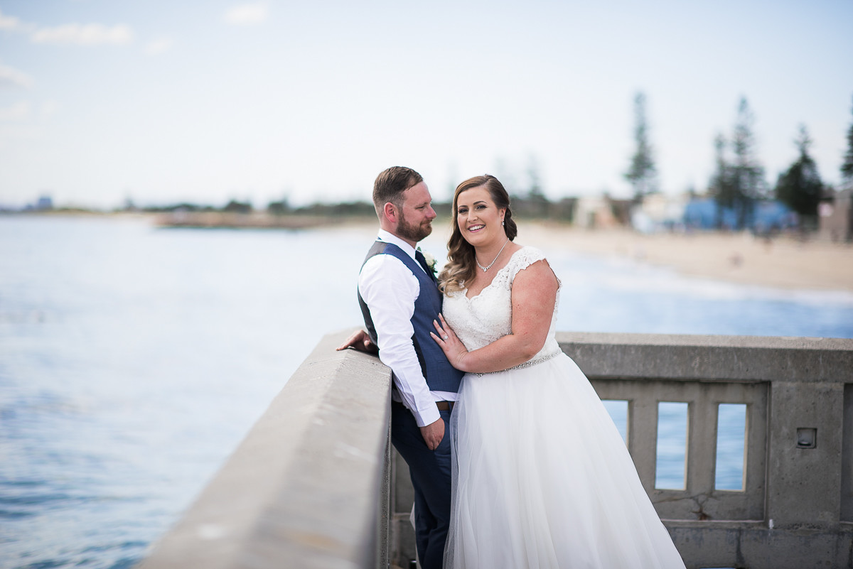 Wedding ceremony Sails on the Bay