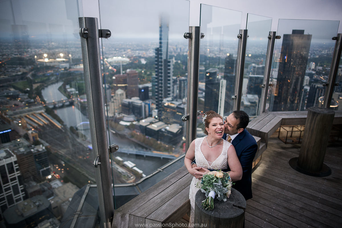 Wedding at Vue de Monde