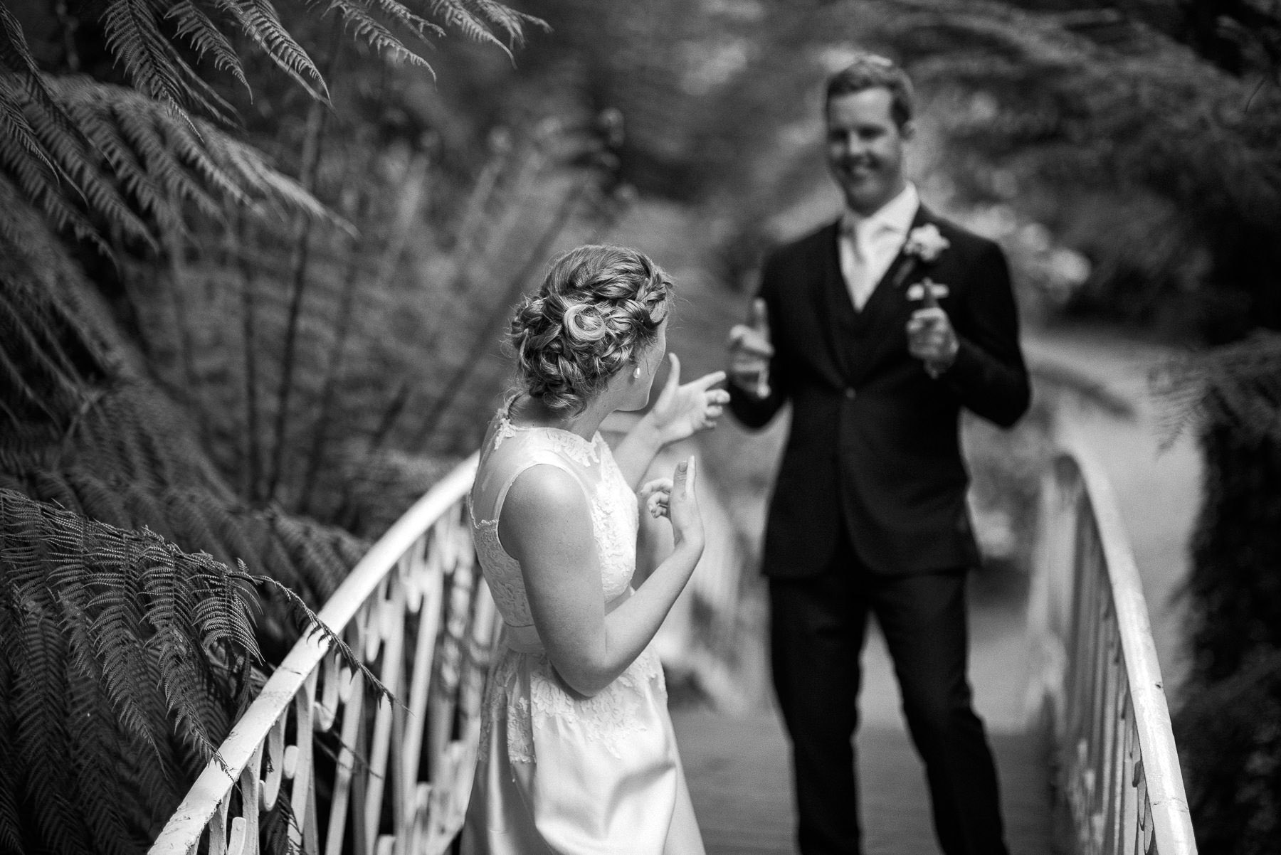 Our wedding day fun