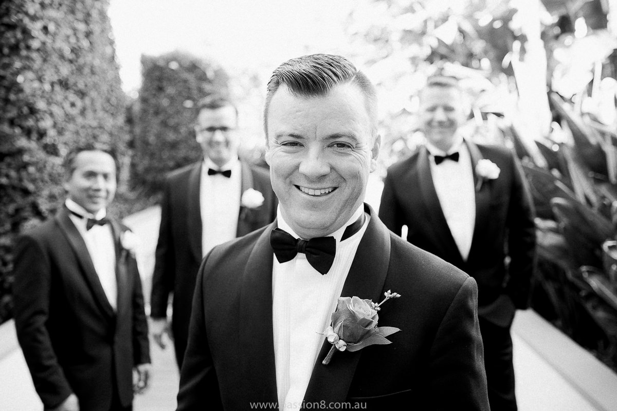 Sails on the Bay wedding party