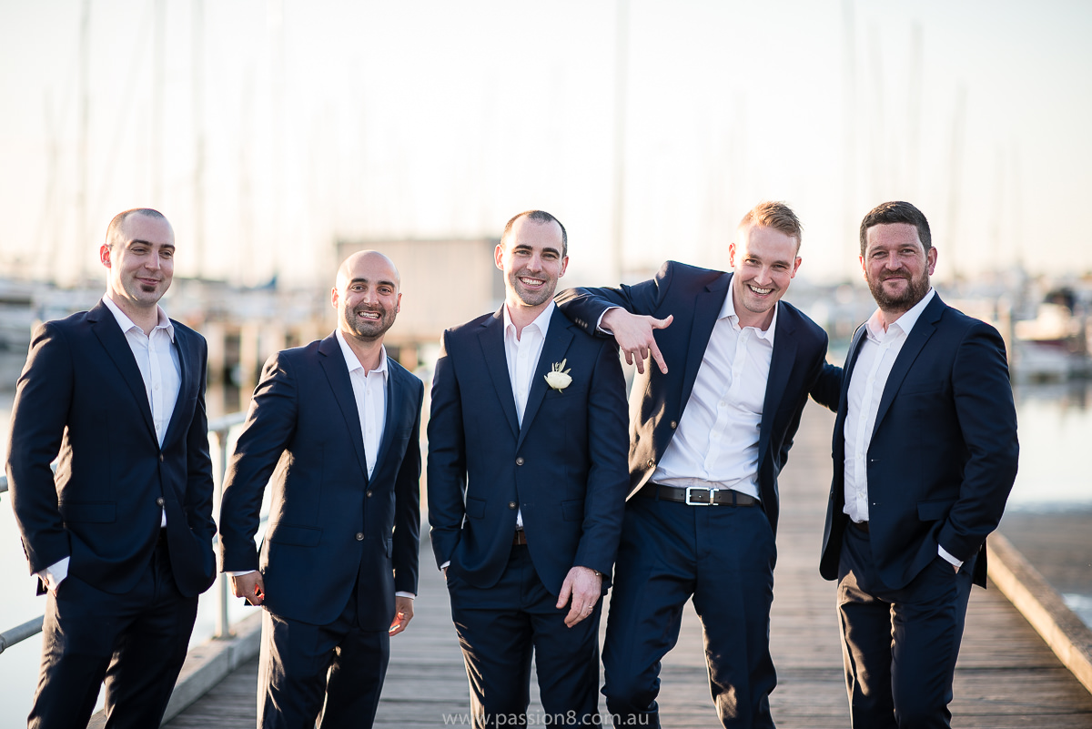 Sandringham yacht club wedding day