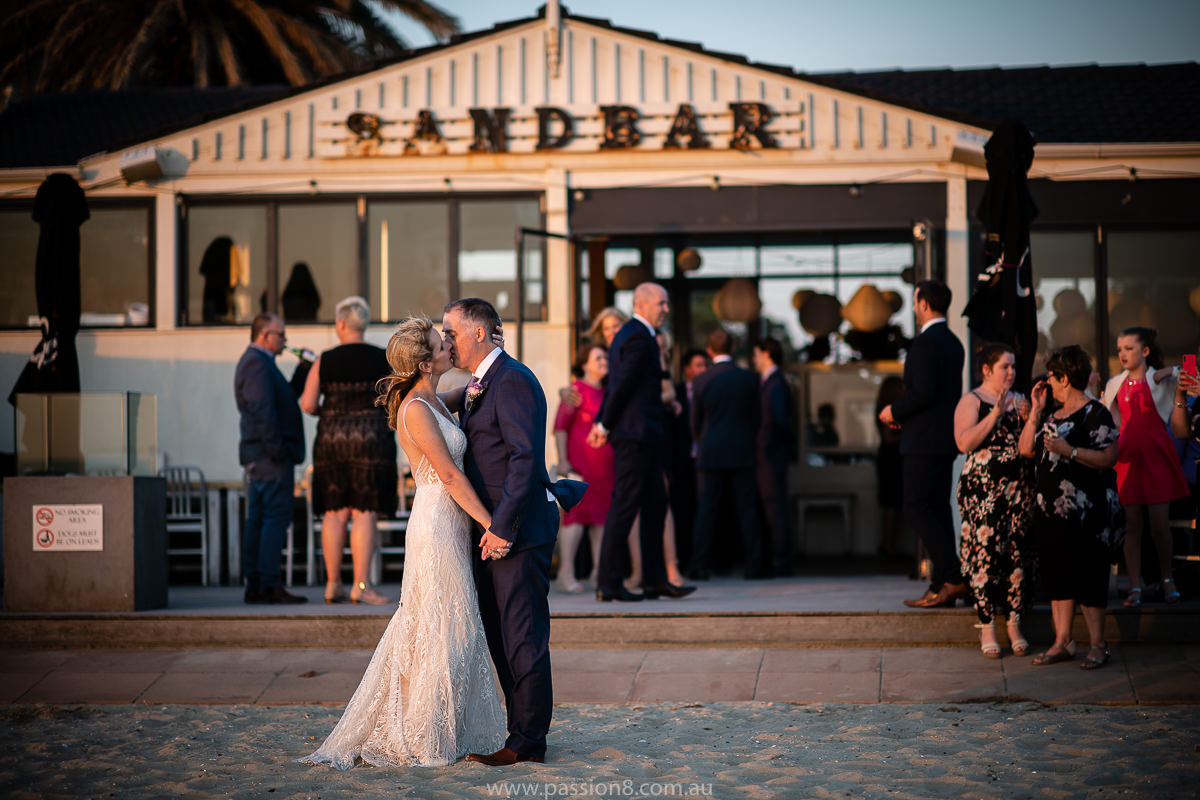 Sandbar Middle Park Wedding