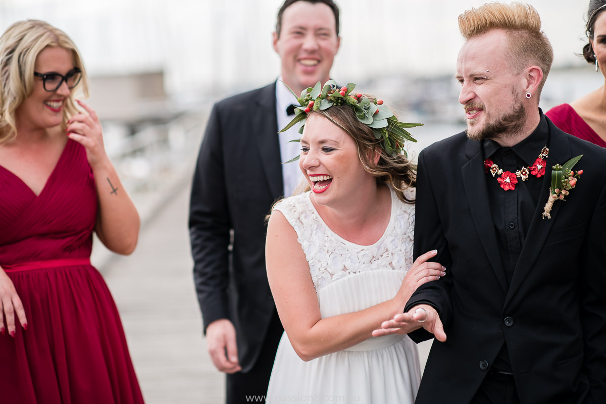 Sandringham Yacht Wedding