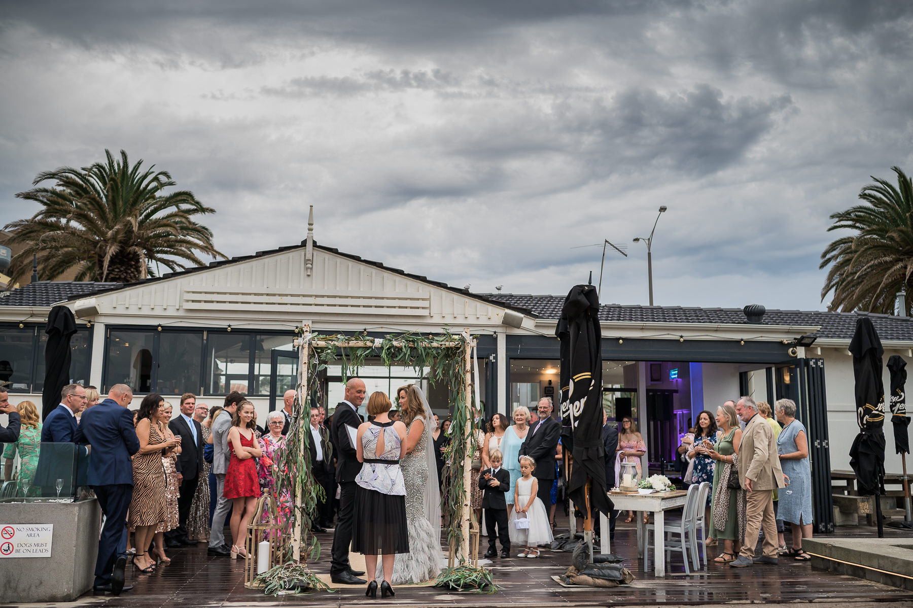Wedding Sandbar Beach Cafe