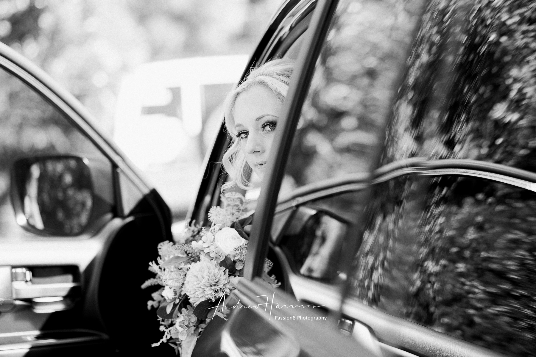 bride arriving