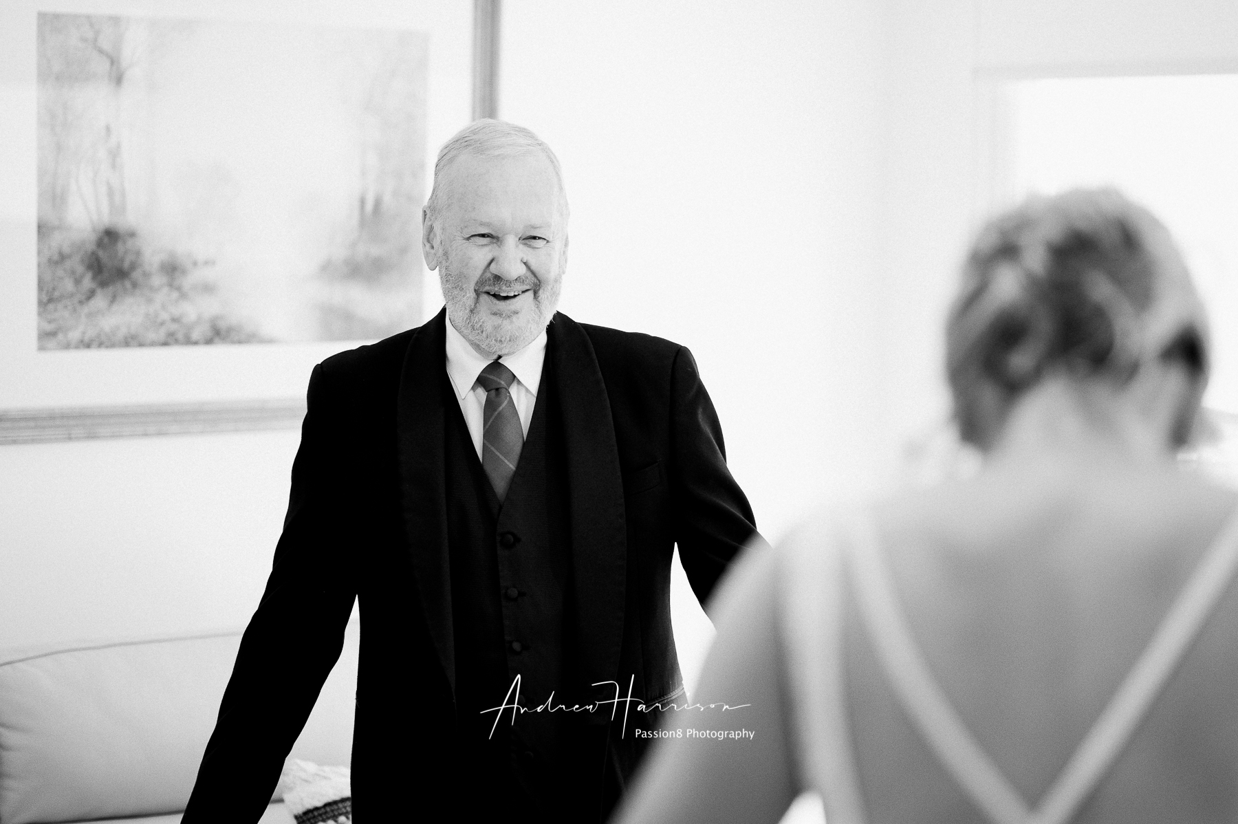 dad and bride