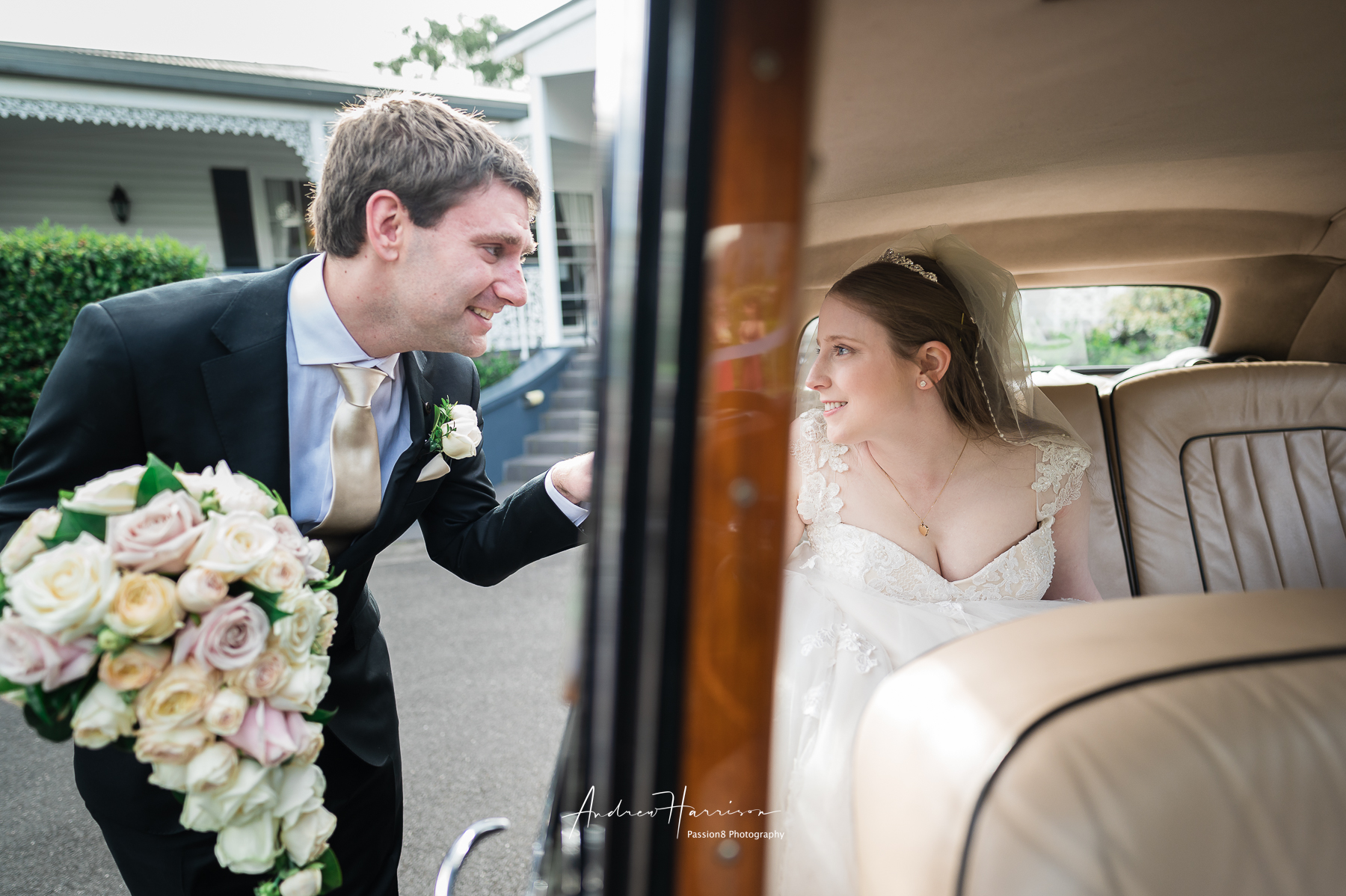 groom flowers