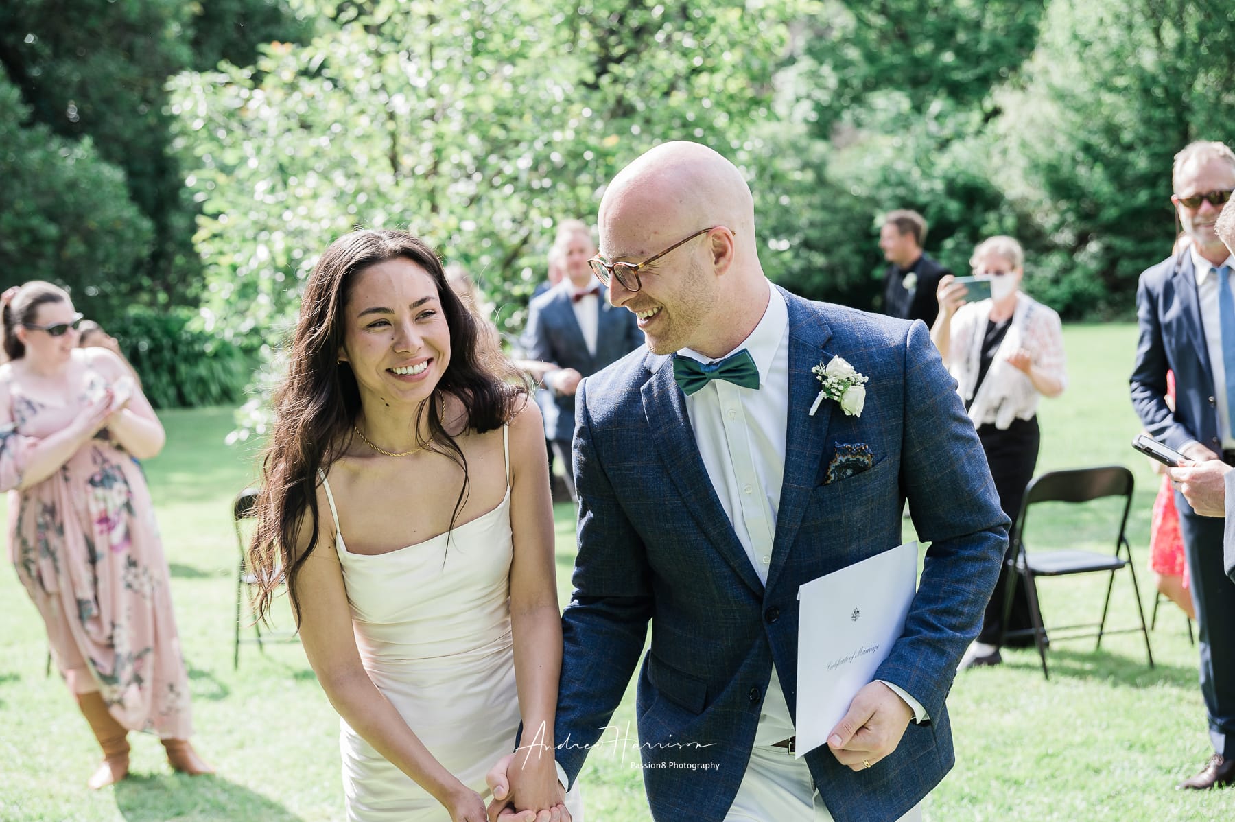 Wedding at Aunty Kims