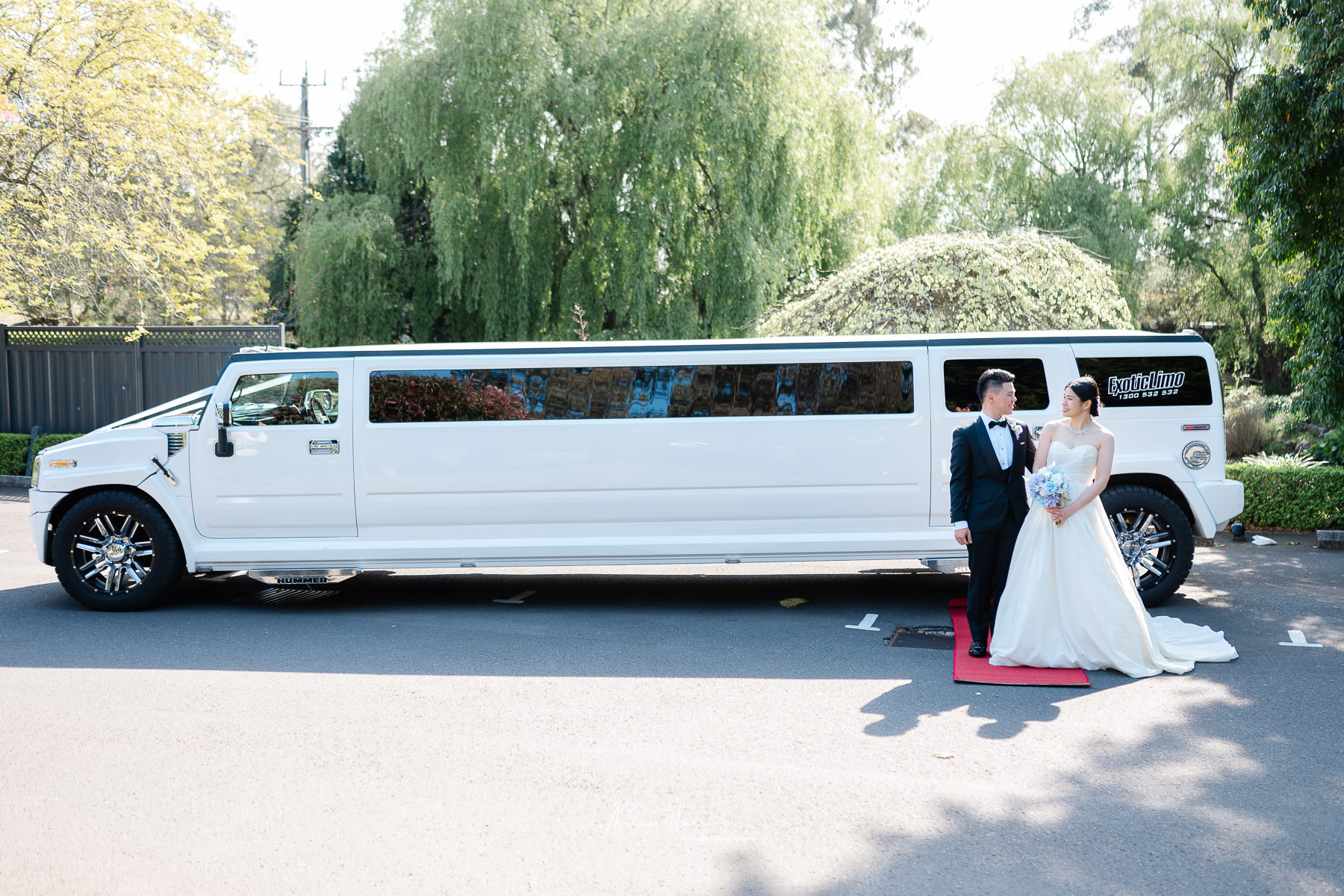 car wedding