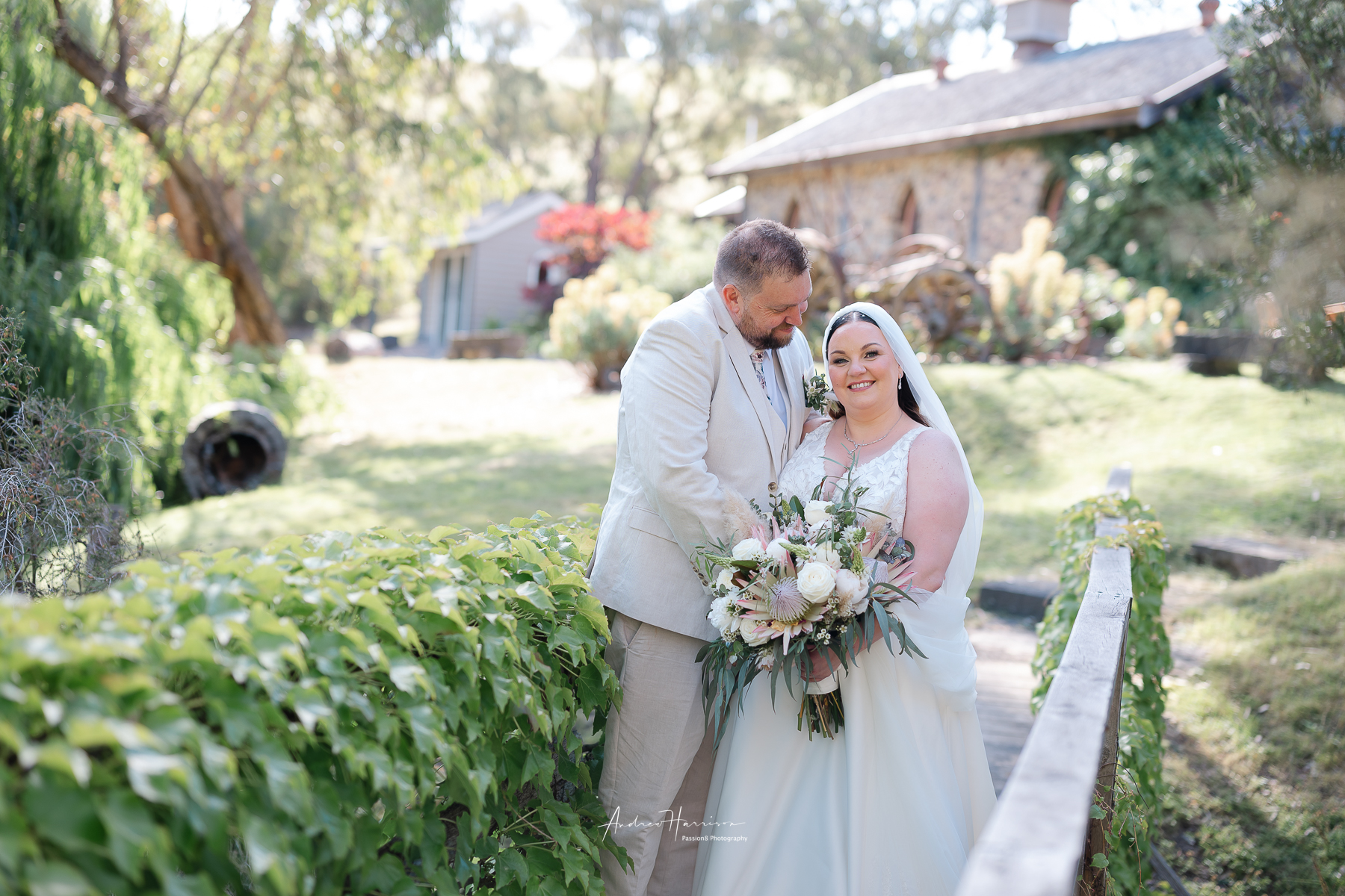 happy bride