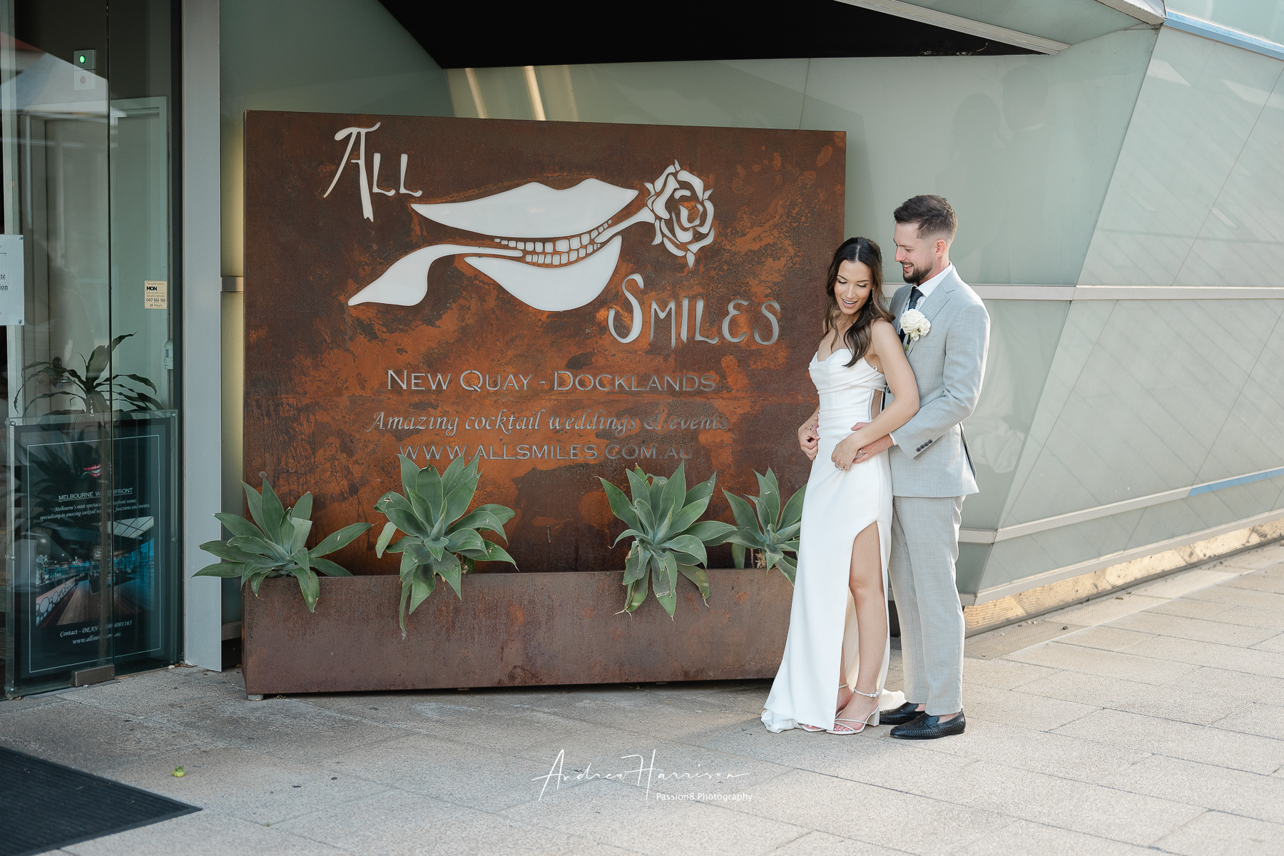 All Smiles Wedding Docklands